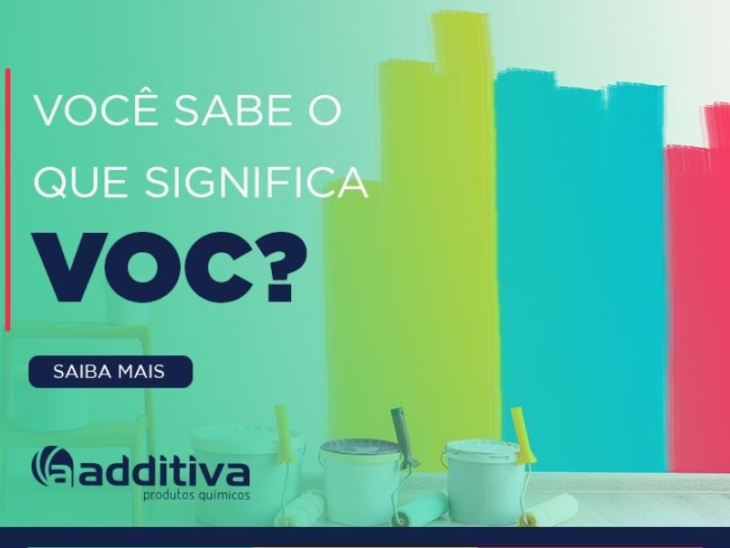 Você sabe o que significa VOC ?