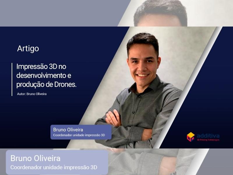 Impressão 3D no desenvolvimento e produção de Drones