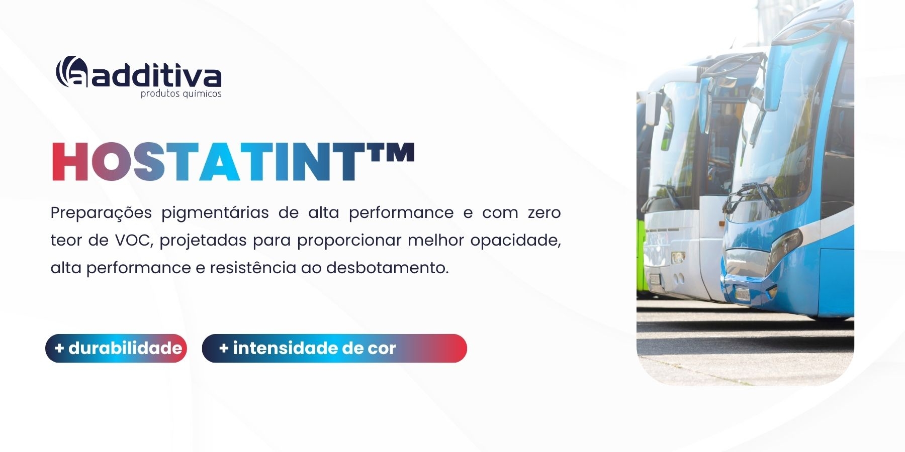 HOSTATINT®: preparações pigmentárias para alto desempenho em revestimentos industriais!